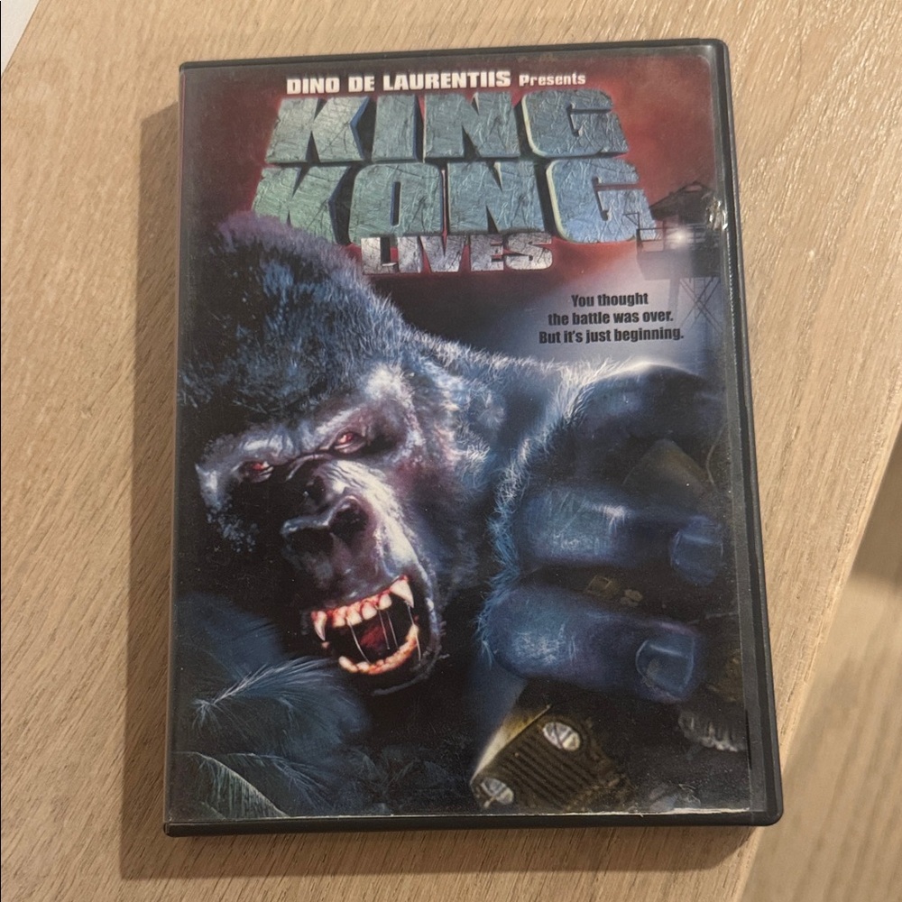 King Kong Lives DVD